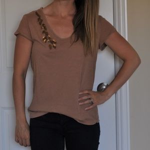 Banana Republic Medium Embellished TShirt